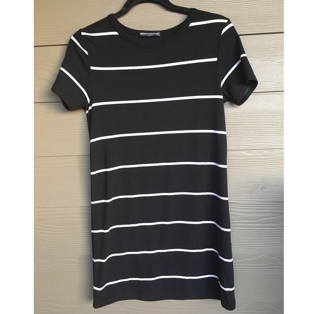 Striped t-shirt dress